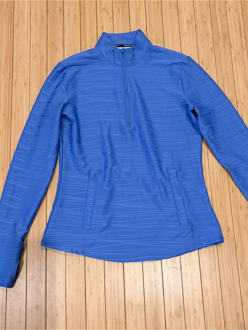 Tommy Bahama Everyday Active Women's Blue Half-Zip Pullover size small